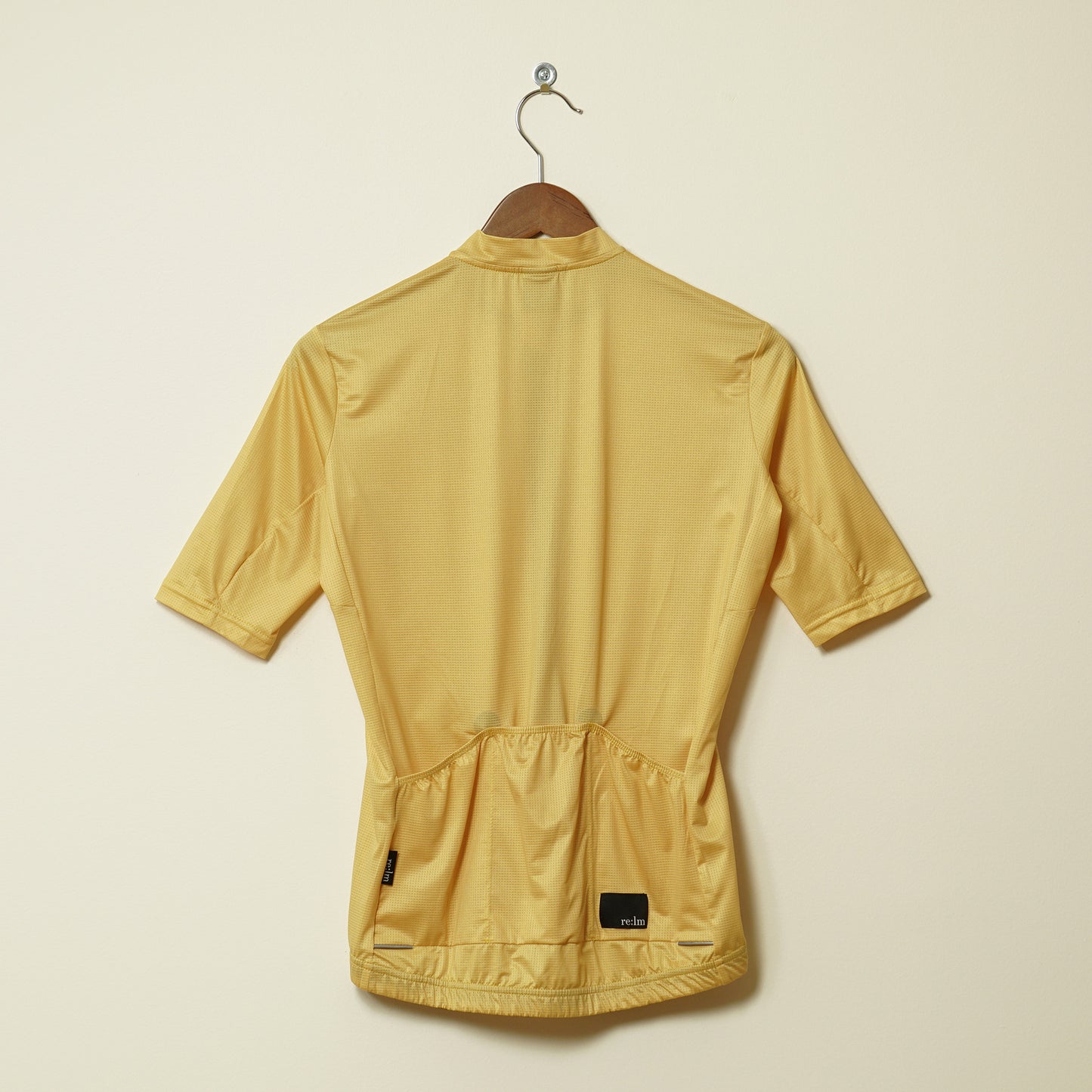 Back of men's Relm Cycling R-Series Jersey Mellow
