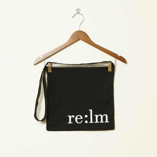 Black Relm Cycling Musette Bag